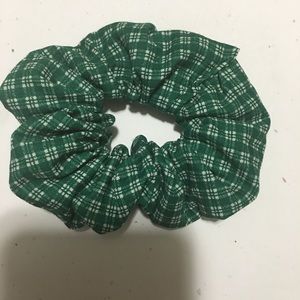 Green scrunchies